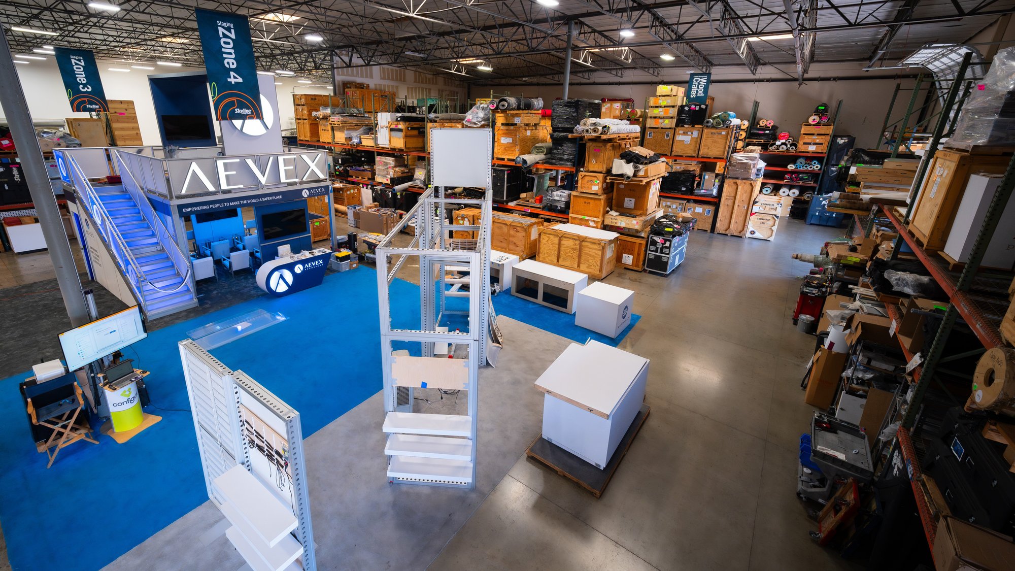 Skyline Orange County set-up floor Skyline Orange County set-up floor