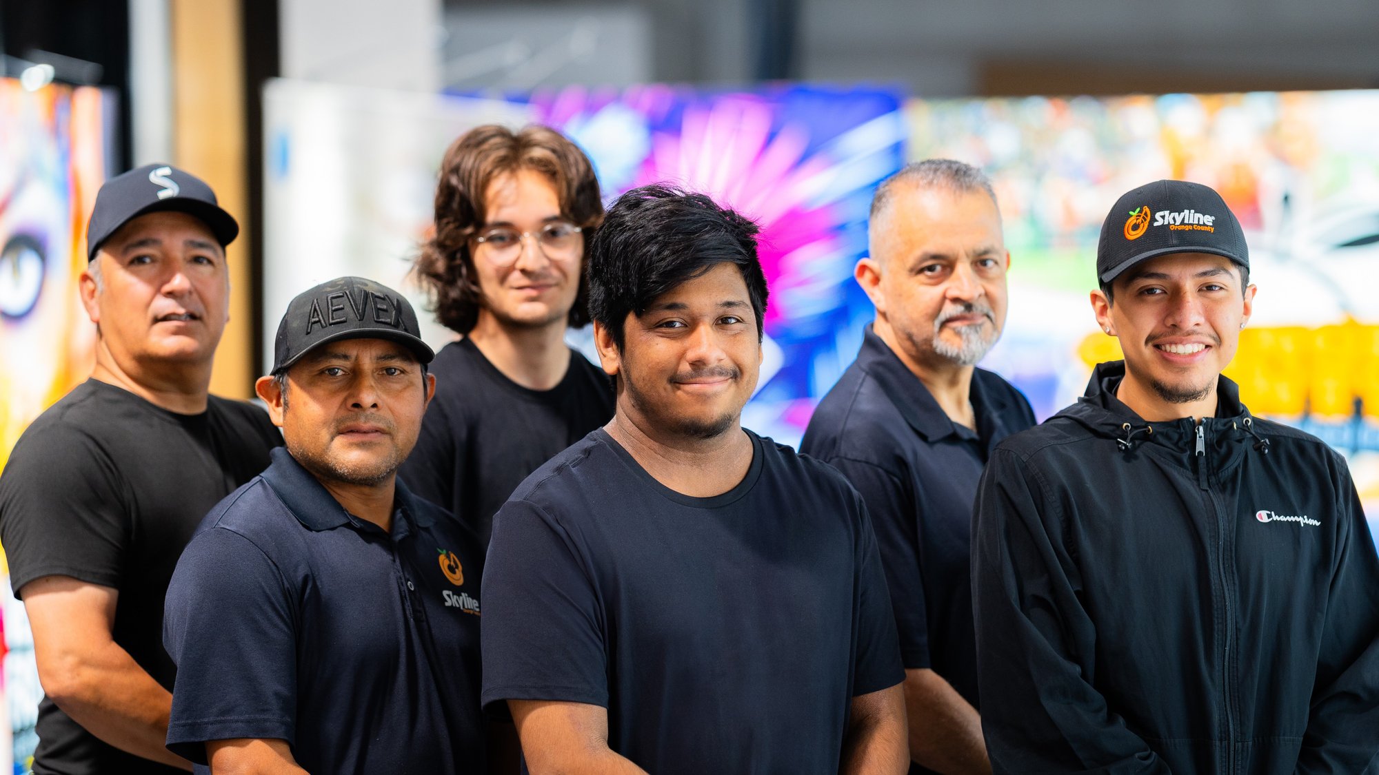 Skyline Displays of Orange County warehouse team Skyline Displays of Orange County warehouse team