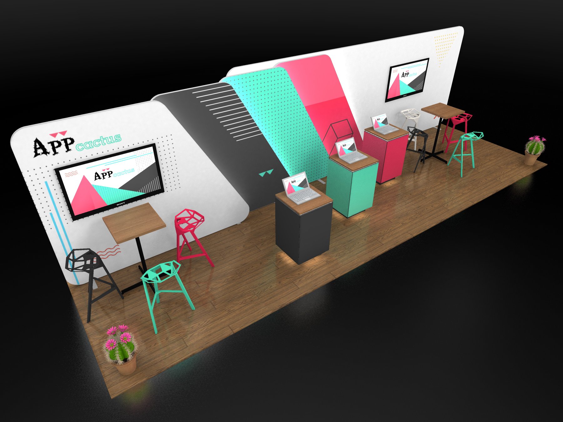 PictureScape modular booth