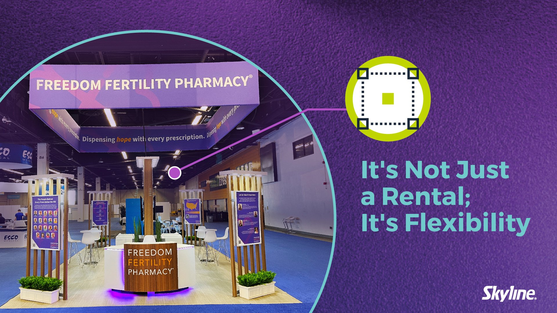  It's Not Just a Booth Rental; It's Flexibility 
