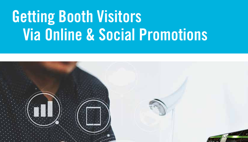 getting booth visitors via promotions book
