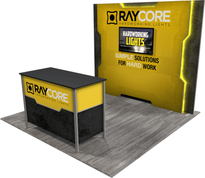 Racycore Booth Portable Skyline