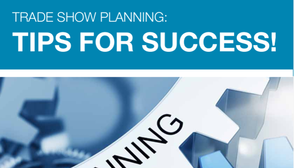 tradeshow tips for success book